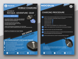 Flyer Design by incred_able for Nocqua Adventure Gear | Design #22331662