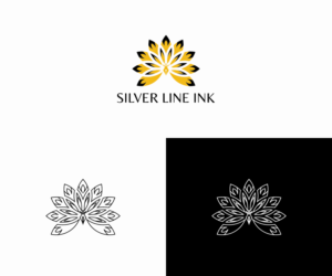 Silver Line Ink | Logo Design by WahyuHMD