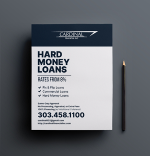 Cardinal Financial Hard Money Lender | Flyer Design by JK18