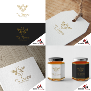 T’s Bees | Logo Design by McLellanArt