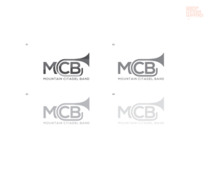 MCB or Mountain Citadel Band | Logo-Design von step forward 2