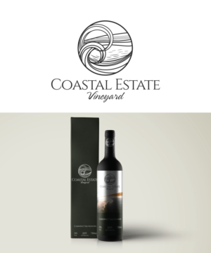  Coastal Estate Vineyard | Logo Design by Sergio Coelho