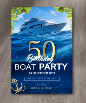 50th Invite | Flyer Design by alex989