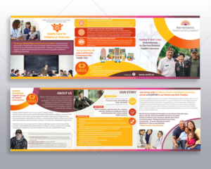 Warrior Centric Healthcare Foundation branding and promotion | Flyer-Design von DA.