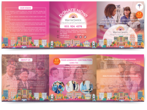 Warrior Centric Healthcare Foundation branding and promotion | Flyer-Design von Pixper