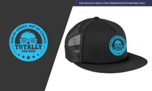 Totally Rad Dads, international group for dads, needs hat designed | Apparel Design by henok mulugeta8