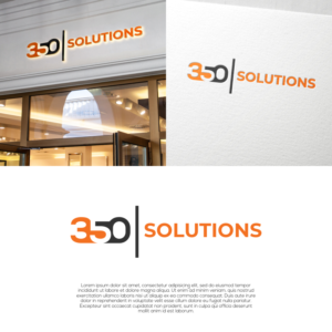 350Solutions | Logo Design by laba tiada henti