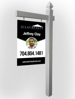 Modern Real Estate Sign For Realtor | Schilder-Design von PAS-CREATIVE