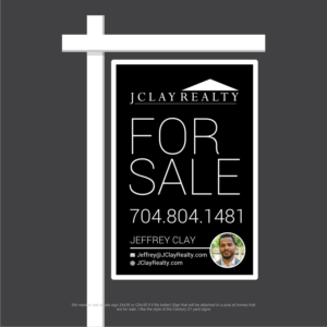 Modern Real Estate Sign For Realtor | Schilder-Design von heymlett