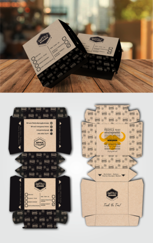 Fix our Takeaway Burger Box Graphics | Packaging Design by Alpha_Creative