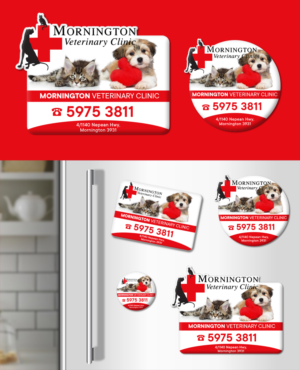 Mornington Veterinary Clinic. We are a busy, small family run & owned, small animal vet pract... | Business Card Design by OR-PiXEL STUDIO ™