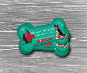 Mornington Veterinary Clinic. We are a busy, small family run & owned, small animal vet pract... | Business Card Design by MDesign