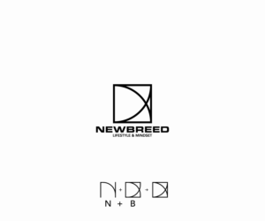 "NB" - additional engraved look with the words implemented "Lifestyle & Mindset" *ALL CAPS | Logo Design by WahyuHMD