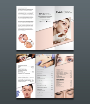 Bare Medical Aesthetics - Service Flyer | Flyer Design by ProGravix