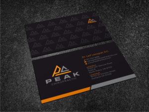 Chiropractic healthcare group business card | Business Card Design by Atvento Graphics