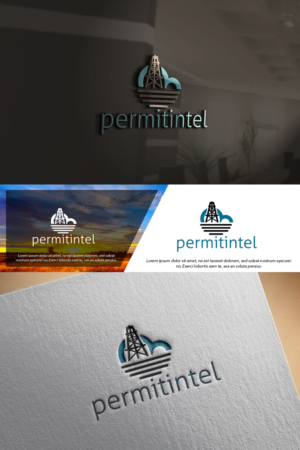 Permitintel | Logo Design by damian