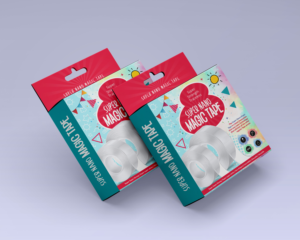 Fun & Colorful Brand & Packaging Design for Tape | Packaging Design by SAI DESIGNS