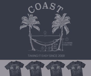 CoastApparel, elevated menswear line needs some graphics for tees. | T-Shirt-Design von Tee and Eh?