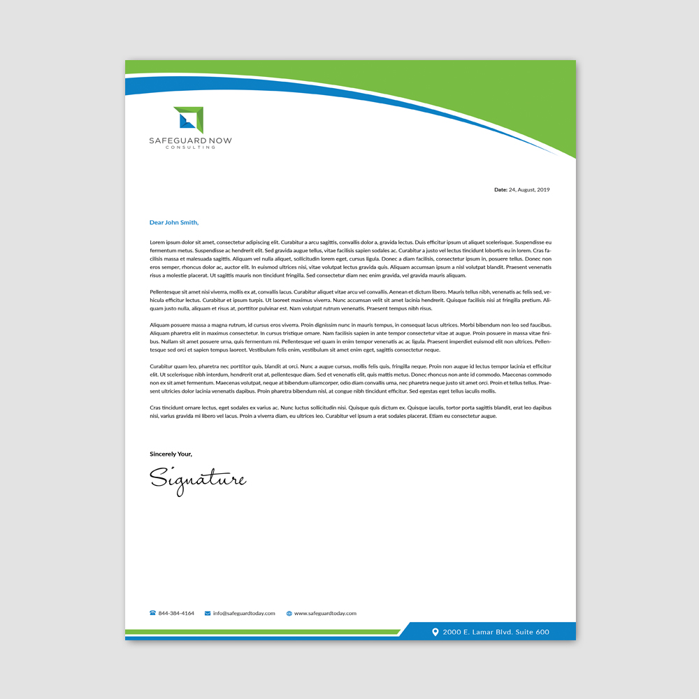 Letterhead Design by pentaxial for this project | Design #22425519