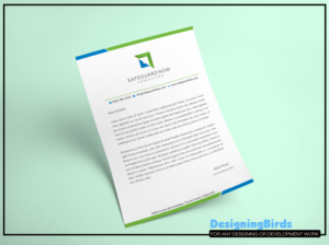 Letterhead Design by Designing Birds for this project | Design #22422363