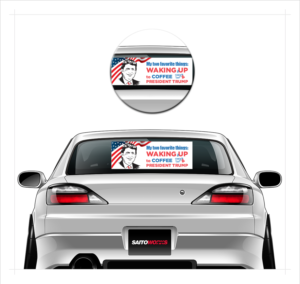 Bumper sticker design | Grafik-Design von Annie Creative Service