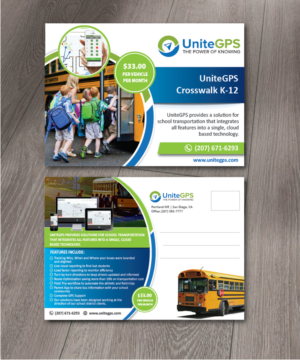 Postcard Campaign Targeting School District Transportation Leaders | Postkarten-Design von alex989