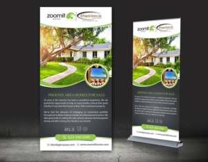 Trade show banner design for Real Estate Company | Trade Show Booth Design by alex989