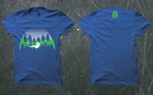 T-shirt for zip line tour for amazing zip line tour in Minnesota | T-shirt Design by Taho Design