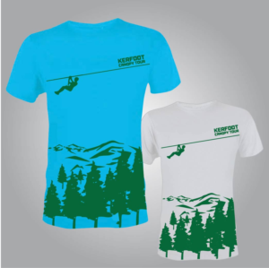 T-shirt for zip line tour for amazing zip line tour in Minnesota | T-shirt Design by 75-R-P-Z