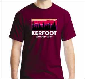 T-shirt Design by dery88 for Kerfoot Canopy Tour | Design #22470222