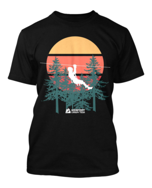 T-shirt for zip line tour for amazing zip line tour in Minnesota | T-shirt Design by 777SKY