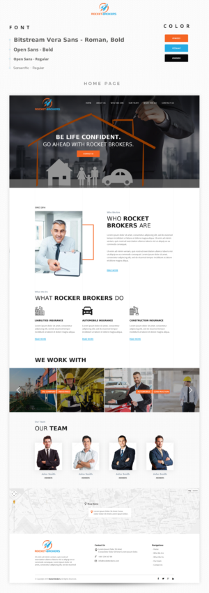 Landing Page Design by PiXthemes