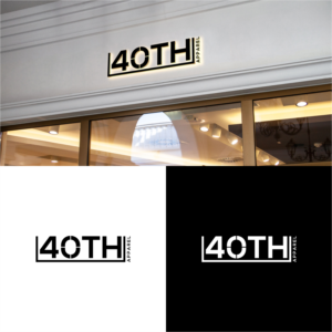 40th APPAREL  | Logo Design by tejo