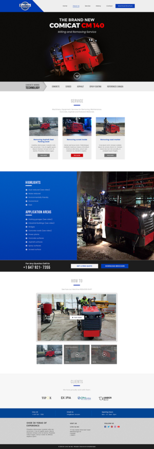 Lutec International Info Website | Wix-Design von Expert Designer