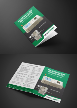 8-page brochure for laboratory equipment in the beverage can industry | Brochure Design by GraphicsGuru