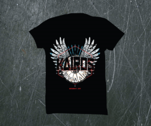 VINTAGE ROCK INSPIRED EVENT T-SHIRT DESIGN | T-shirt Design by Taho Design