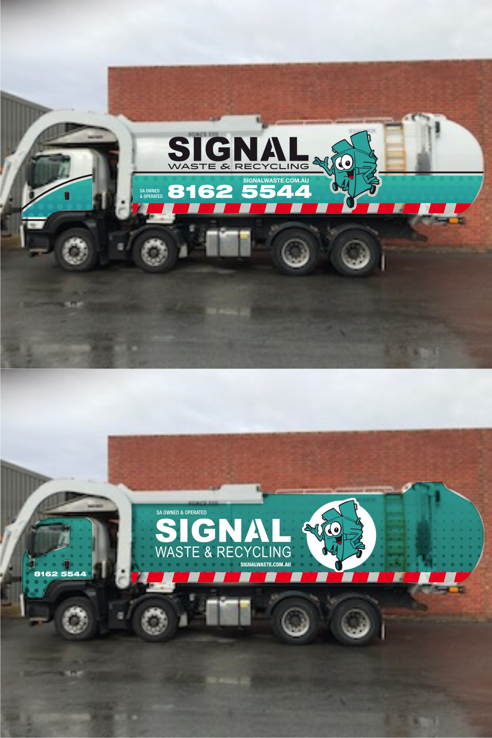 Graphic Design by Atvento Graphics for Signal waste and recycling | Design #22482992