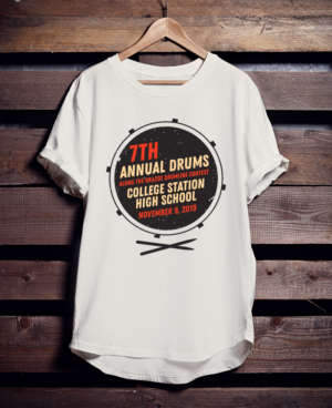 T-shirt for high school drumline contest | T-shirt Design by fallingpixels