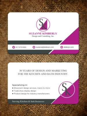 SK (initials for business name) | Business Card Design by Sandaruwan