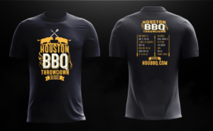 2019 HOUBBQ Throwdown T-Shirt design | T-Shirt-Design von Sergio Coelho