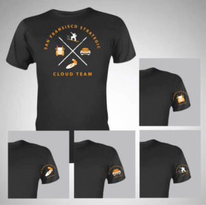 San Francisco Strategic Cloud Team | T-shirt Design by 75-R-P-Z