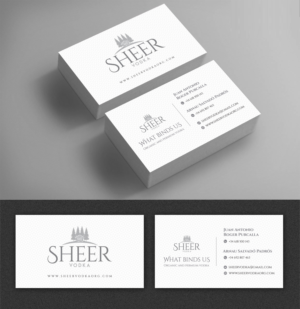 Sheer Vodka  | Business Card Design by ARTOGRAPHY