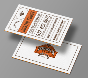 Pawn & Gun store business card design | Visitenkarten-Design von chandrayaan.creative