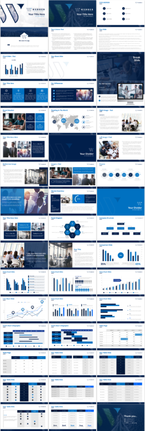 Webber Research & Advistory PowerPoint  | PowerPoint Design by Imazing