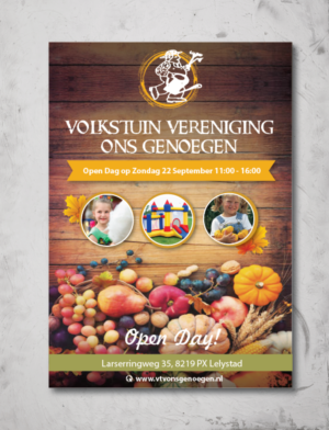 Flyer desing for our garden union | Flyer Design by alex989