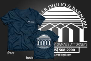 Property Damage Law Firm Needs a Promotional T-Shirt Design | T-shirt Design by Dreamsucht