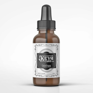 CBD oil label, sleek, clean, serious | Graphic Design by Finley Johnson