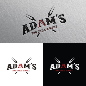 ADAM´s BBQ Grill & more ( wobei & more auch weg gelassen werden kann ) | Logo Design by Rii