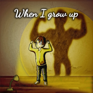 When I Grow Up (CD cover for Children's album) | CD Cover Design by Wally_F