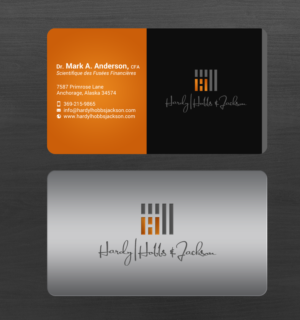 Hardy|Hobbs & Jackson business card contest | Visitenkarten-Design von chandrayaan.creative